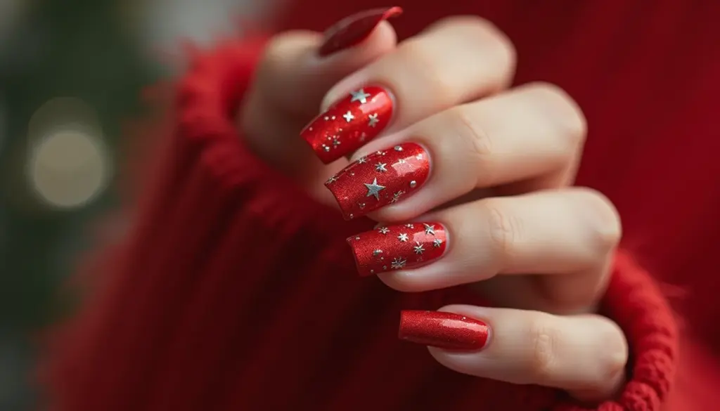 Unhas Vermelhas de Natal: 5 Decorações Incríveis Para 2026