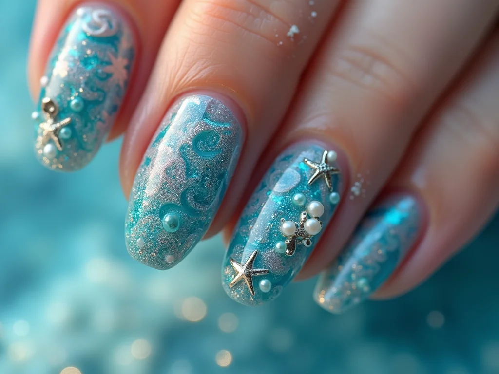 Unhas Decoradas Fundo do Mar: Inspirações Incríveis e Tutoriais Fáceis Unhas Decoradas Fundo do Mar: Inspirações Incríveis e Tutoriais Fáceis