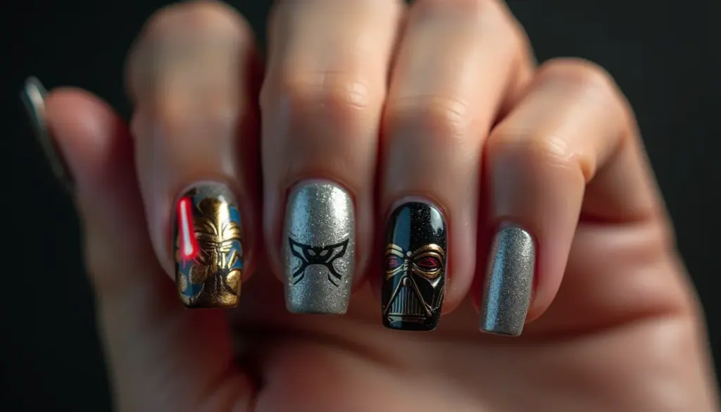Unhas Decoradas Star Wars: 7 Designs Incríveis Para Fãs em 2026